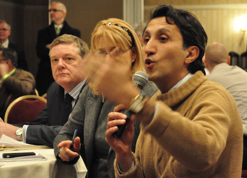 Les débats ont donné lieu à des échanges entre les élus de plusieurs partis politiques. - Photo: N.Falcimaigne