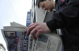 Le Soir, grand quotidien bruxellois, est membre de la coopérative des Journaux francophones belges (JFB). Photo: N.Falcimaigne