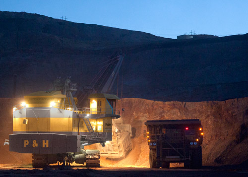 À quand une mine d’or coopérative en Abitibi-Témiscamingue ? Photo: P&H Mining Equipment Inc.