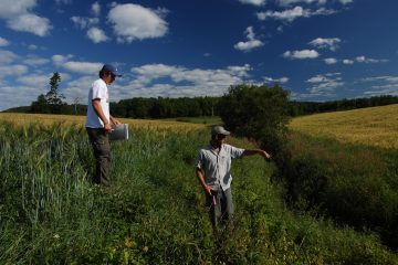 Les priorités environnementales à atteindre sont désormais définies à l’échelle de bassins versants, et non plus à l’échelle d’une seule exploitation. Photo : UPA